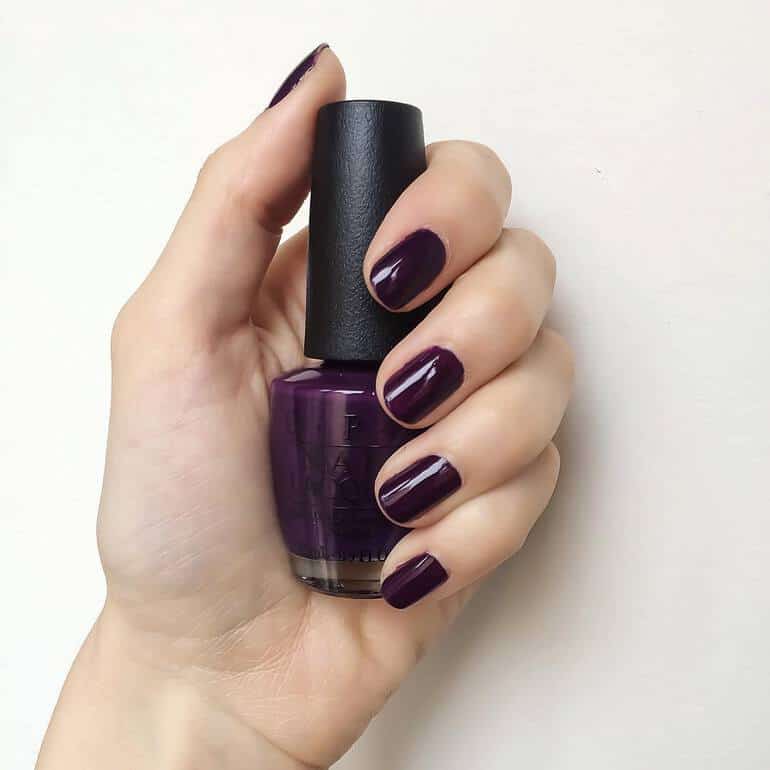Purple blossom OPI nail polish 2021