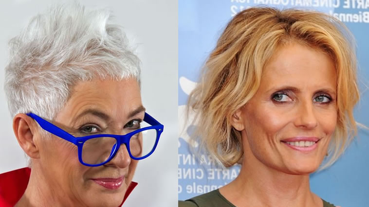 Kurze Frisuren für ältere Frauen über 60 in den Jahren 2021-2022