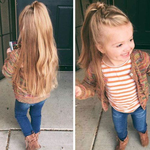 Coole Frisuren für kleine Mädchen
