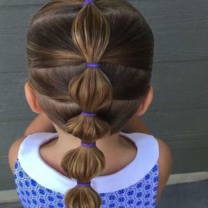 Coole Frisuren für kleine Mädchen
