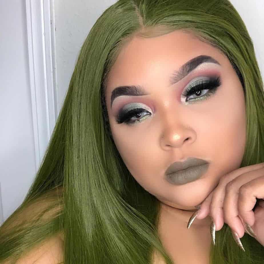 Grüne Haarfarbe: 24 trendigste Farboptionen, die Sie ausprobieren können