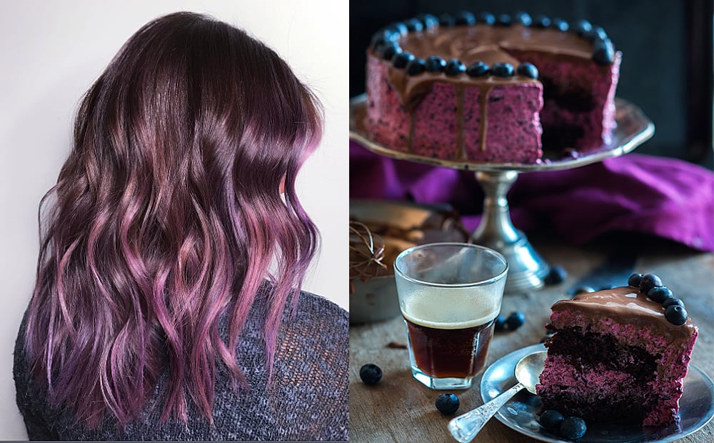 20 schicke Schokoladen-lila-Haarfärbe-Ideen