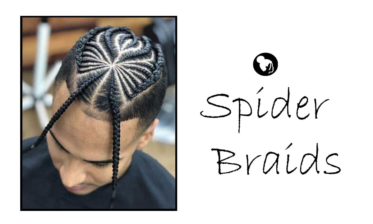 15 Attraktive Spider Braids Styling-Ideen für Männer