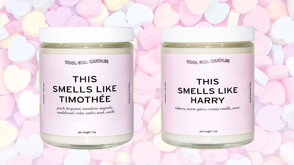 These Chic Scented Candles Supposedly Smell Like Harry Styles & Timothee Chalamet