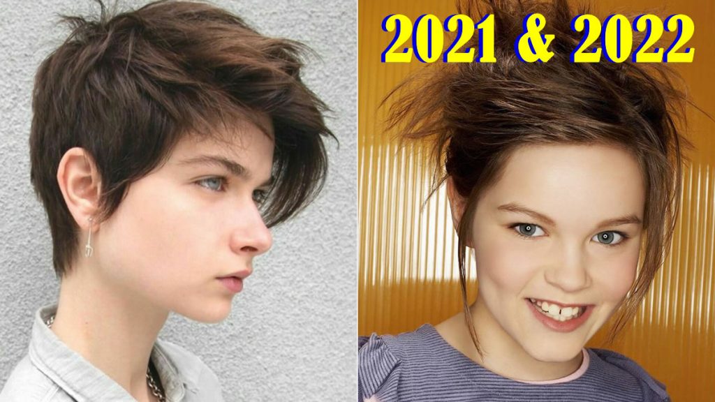 Kurze Haarschnitte für Mädchen in den Jahren 2021-2022
