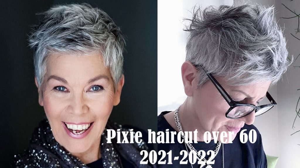 Pixie-Haarschnitte für Frauen über 60 in den Jahren 2021-2022