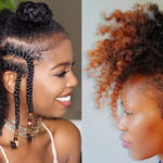 30 einfache natürliche Frisuren für schwarze Frauen