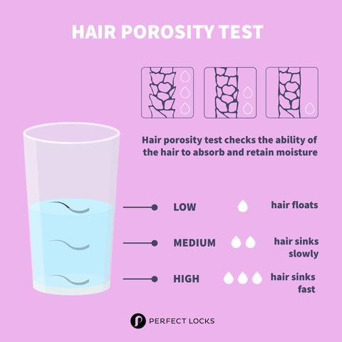 Haarporositätstest