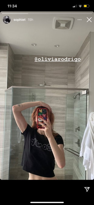 Sophie Turner rote Haare