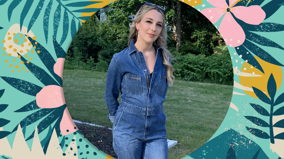This Denim Jumpsuit Has Me Ready To Embrace Easy Summer Dressing
