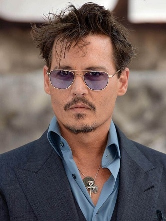 Johnny Depp Widows Peak