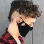 Lockige Undercut-Frisuren für Männer