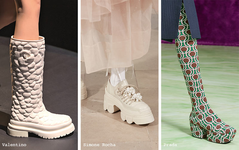 Schuhtrends Herbst/ Winter 2021-2022: Chunky Shoes & Boots