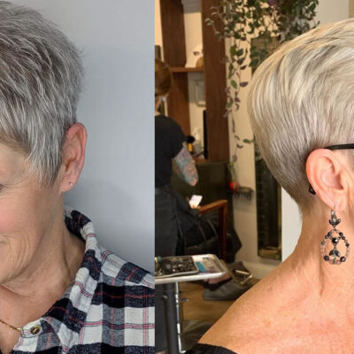 Pixie haircuts and hairstyles for women over 70 in 2021-2022