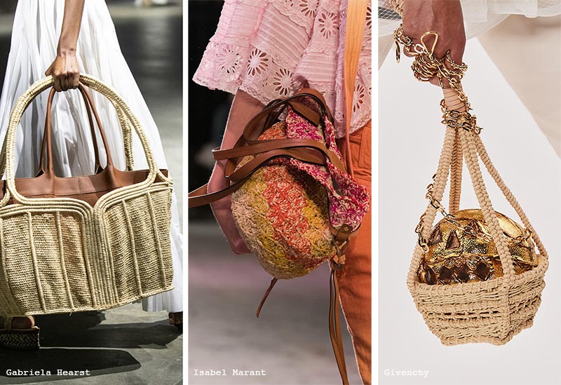 Handtaschen-Trends Frühjahr/Sommer 2022: Häkeltaschen