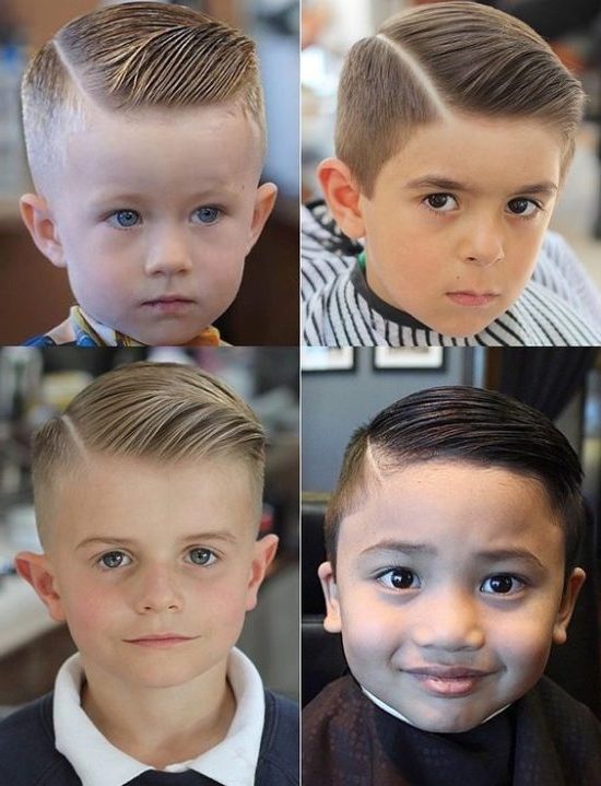 Haarschnitte für 2-jährige Jungen verblassen