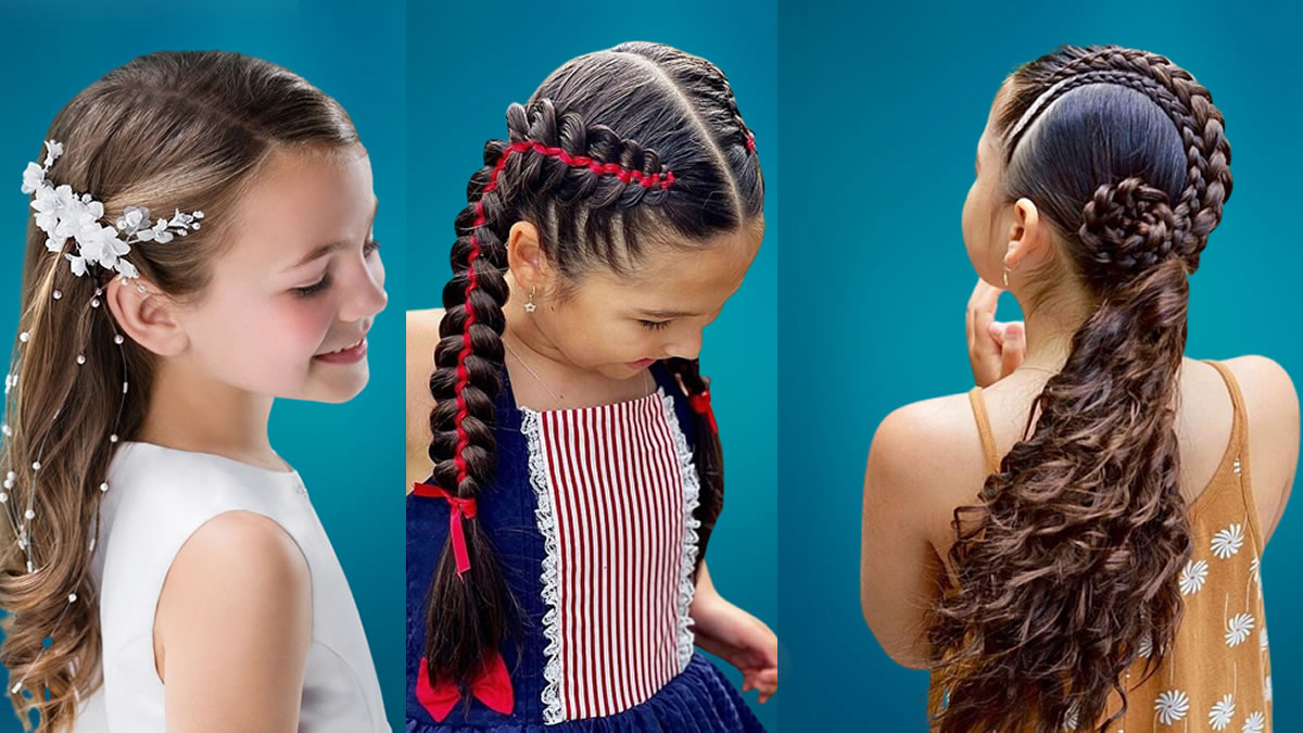 37 schöne einfache Frisuren für kleine Mädchen im Jahr 2022