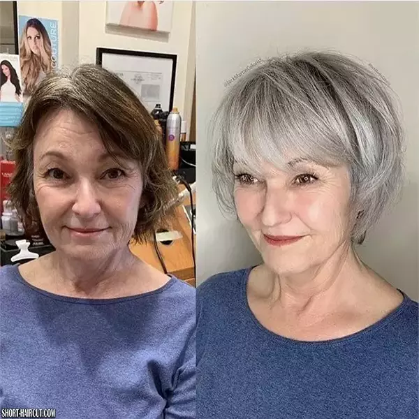 Kurze Frisuren 2022 für Frauen über 50