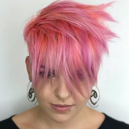 Pixie kurze Punk-Haarschnitte