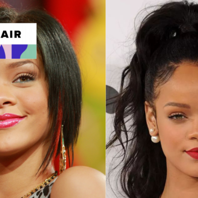 Die Haarentwicklung von Rihanna
