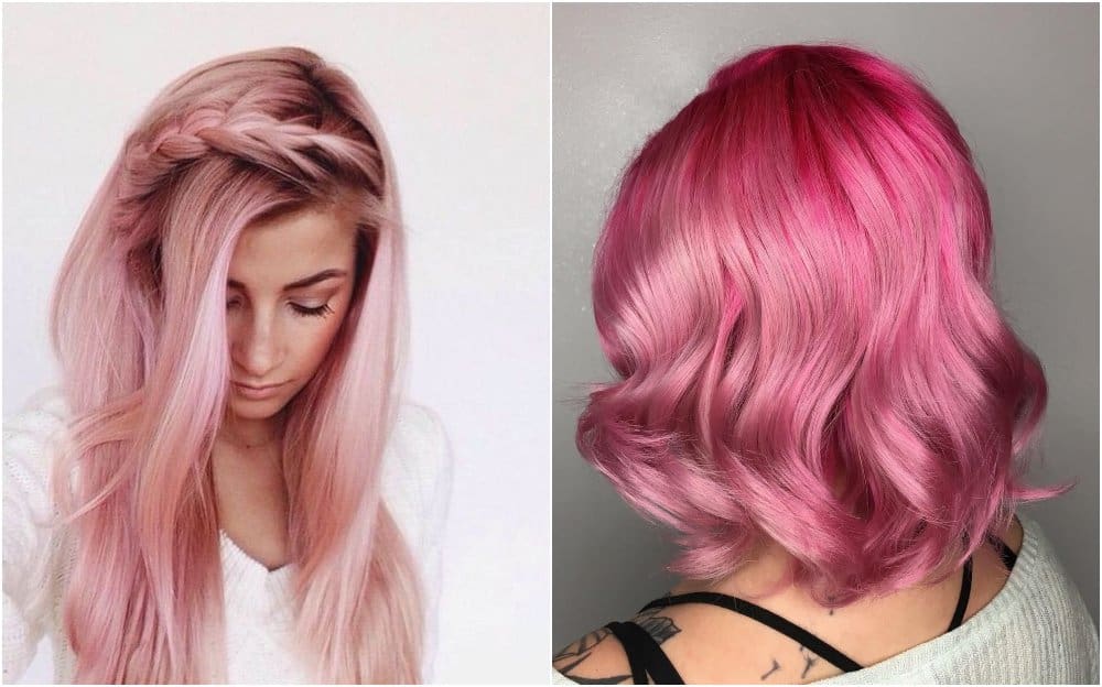 Haartrends 2023: Die über stylische Haarfarbe Pink Ice Cream