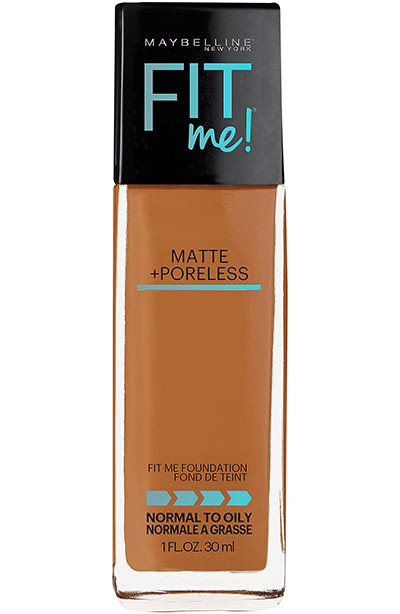 Beste Walmart-Make-up-Produkte: Maybelline New York Fit Me Matte + Poreless Foundation