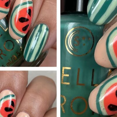 ehmkay Nägel: Wassermelonen-Nagelkunst

