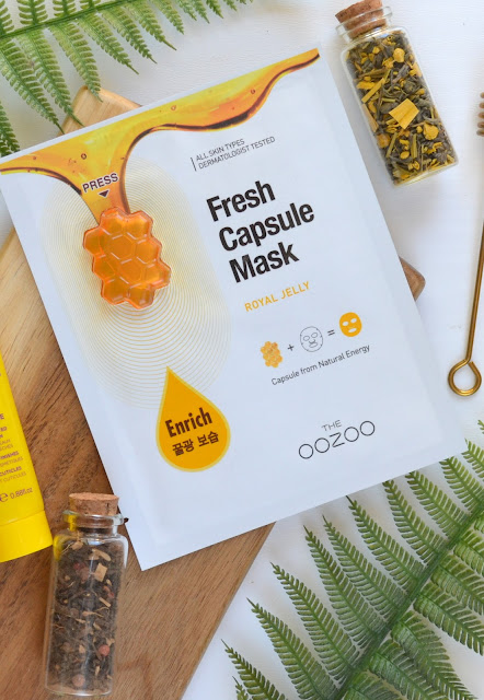 Die Oozoo Fresh Capsule Mask im Test