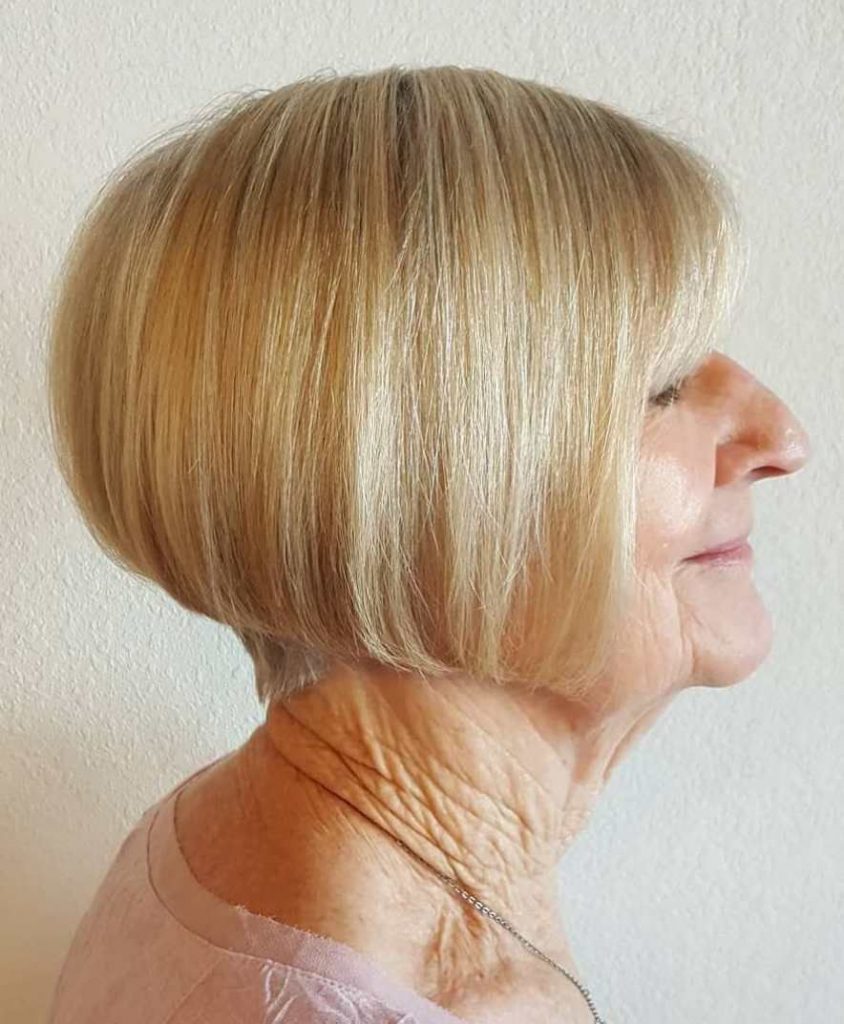 Kurze Bob-Haarschnitte für ältere Frauen über 60 im Jahr 2023-2024