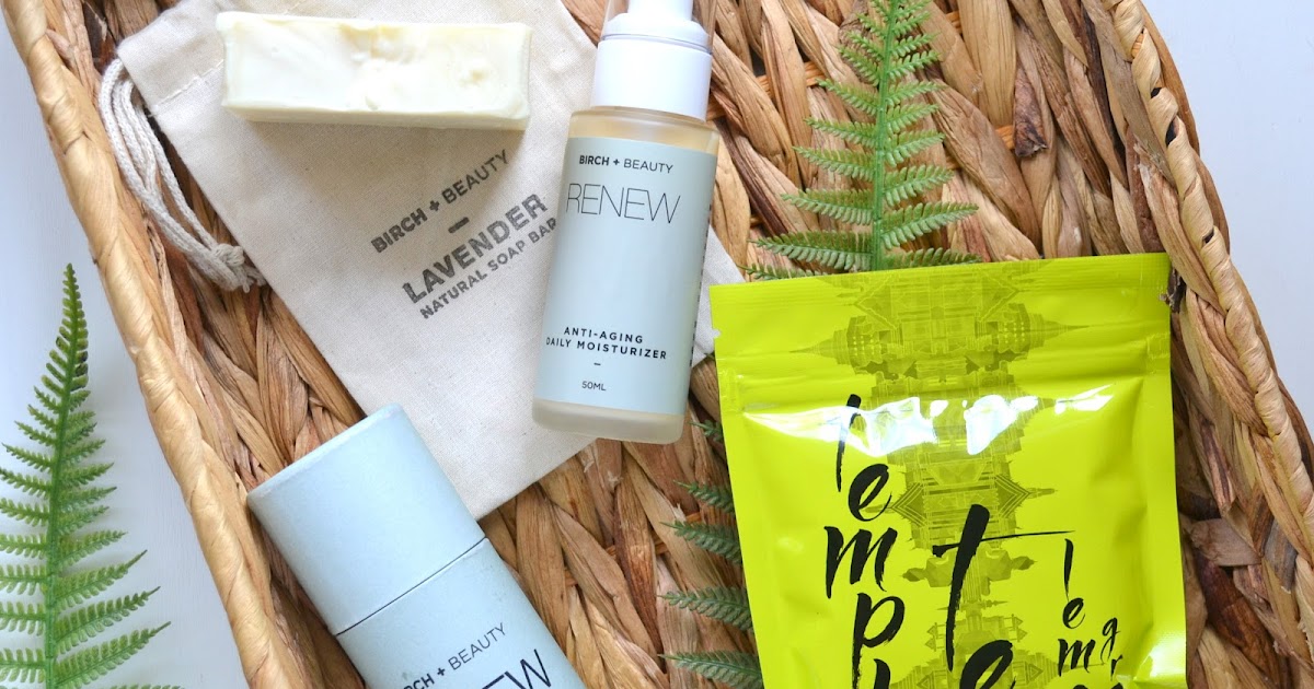 HAUTPFLEGE |  Birch + Beauty Renew Daily Anti-Aging CBD Moisturizer and Lavender CBD Soap Bar |  Kosmetischer Beweis