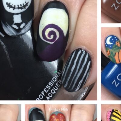 ehmkay nails: 13 Days of Halloween: Lieblingsmedien-inspirierte Halloween-Looks
