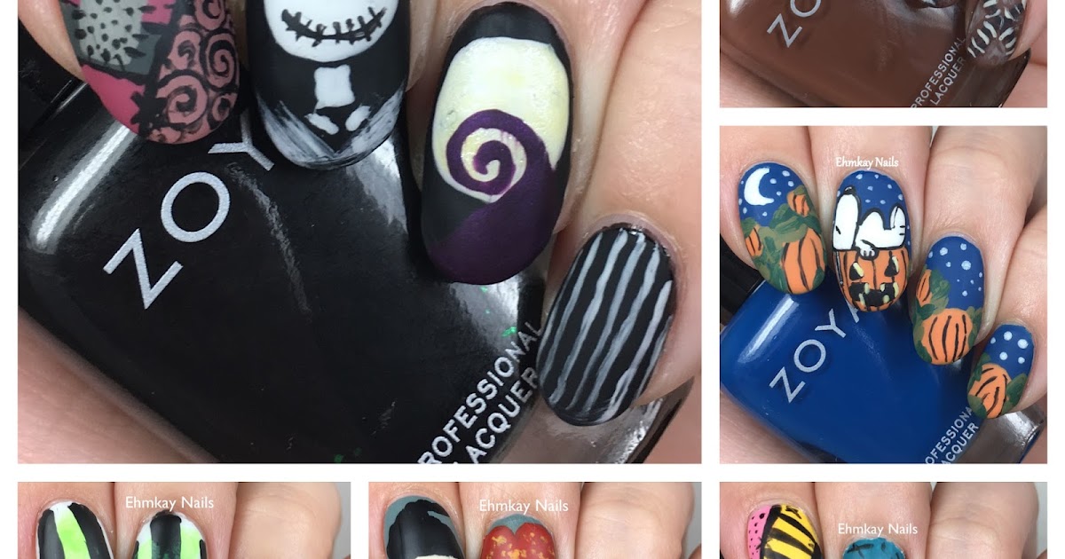 ehmkay nails: 13 Days of Halloween: Lieblingsmedien-inspirierte Halloween-Looks