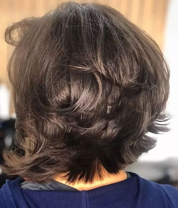 Abgehackter Bob-Haarschnitt