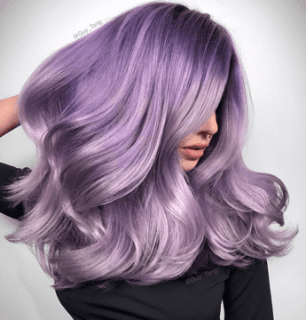 So wählen Sie die beste Haarfarbe für Sie aus – Haarfarbentabelle | Lila Haarfarbe | Frisur auf den Punkt