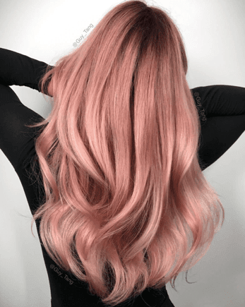 So wählen Sie die beste Haarfarbe für Sie aus – Haarfarbentabelle | Roségoldene Haarfarbe | Frisur auf den Punkt