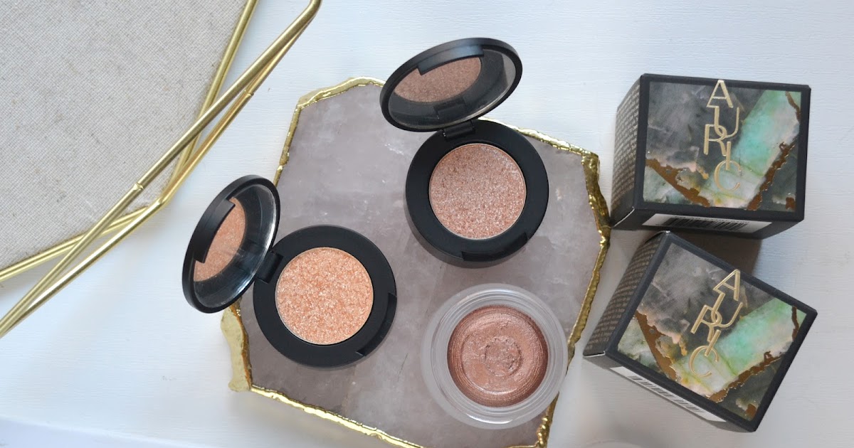 Make-up |  Auric Cosmetics Smoke Reflect Cream and Powder Eye Shadow Duo |  Kosmetischer Beweis