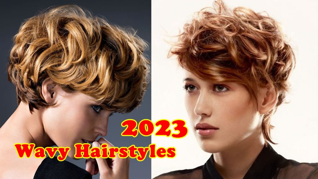 2023 wellige Frisuren lockige Haarschnitte für Frauen