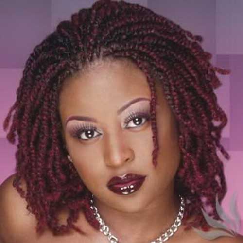 Afrikanischer Haarflechtstil für schwarze Frauen