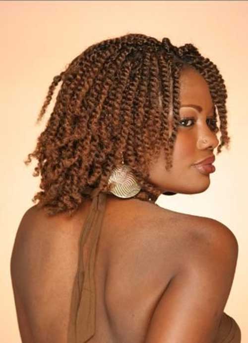 Afroamerikanische Twist-Frisuren