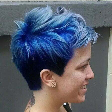 Pixie Hair, Pixie Hair Blue Ombre