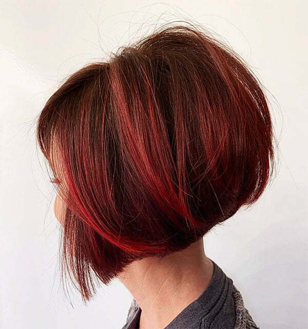 kurze rote Frisuren