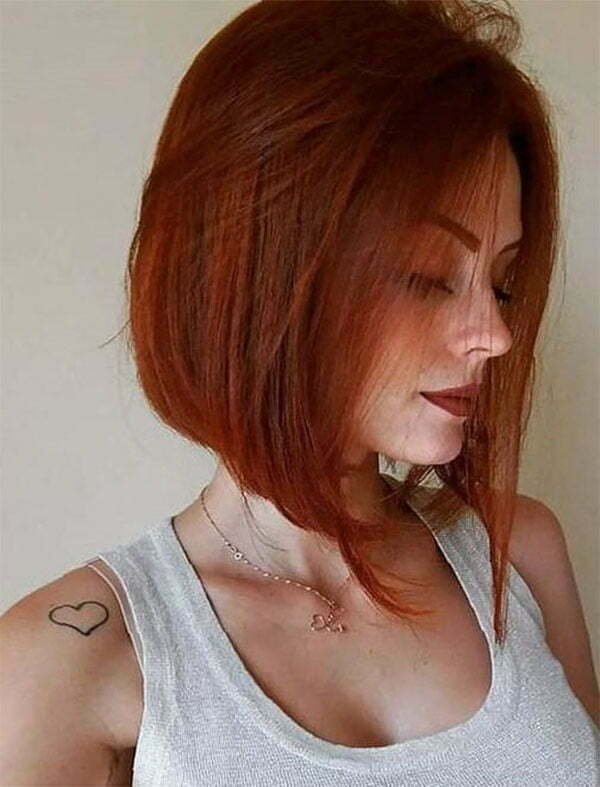 wunderschöne rote Haare