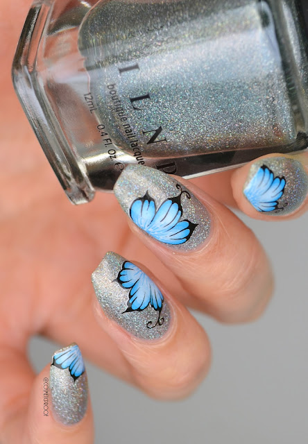 Schmetterlings-Nagelkunst