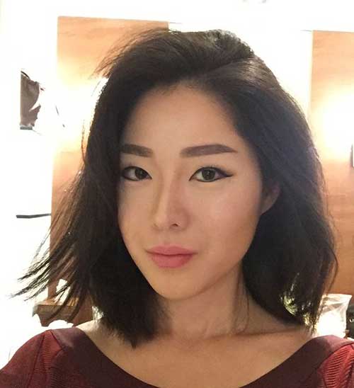 Asiatischer Bob-Haarschnitt