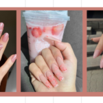 Pinterest Viral- Strawberry Milk Is The Sweetest Manicure