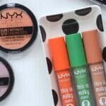 MAKE-UP |  NYX Das ist milchiger Glanz mit Farbfeldern |  Kosmetischer Beweis