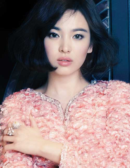 Song Hye-kyo Bob-Frisur