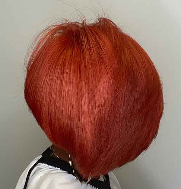 Bob-Schnitt für rotes Haar