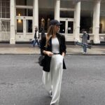 How To Style Black And White According To Fall 2023 Fashion Trends