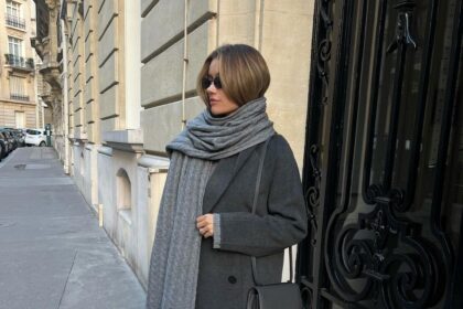 Chunky Knit Scarves Are Now Back For Winter 2023- Here’s How To Style Them